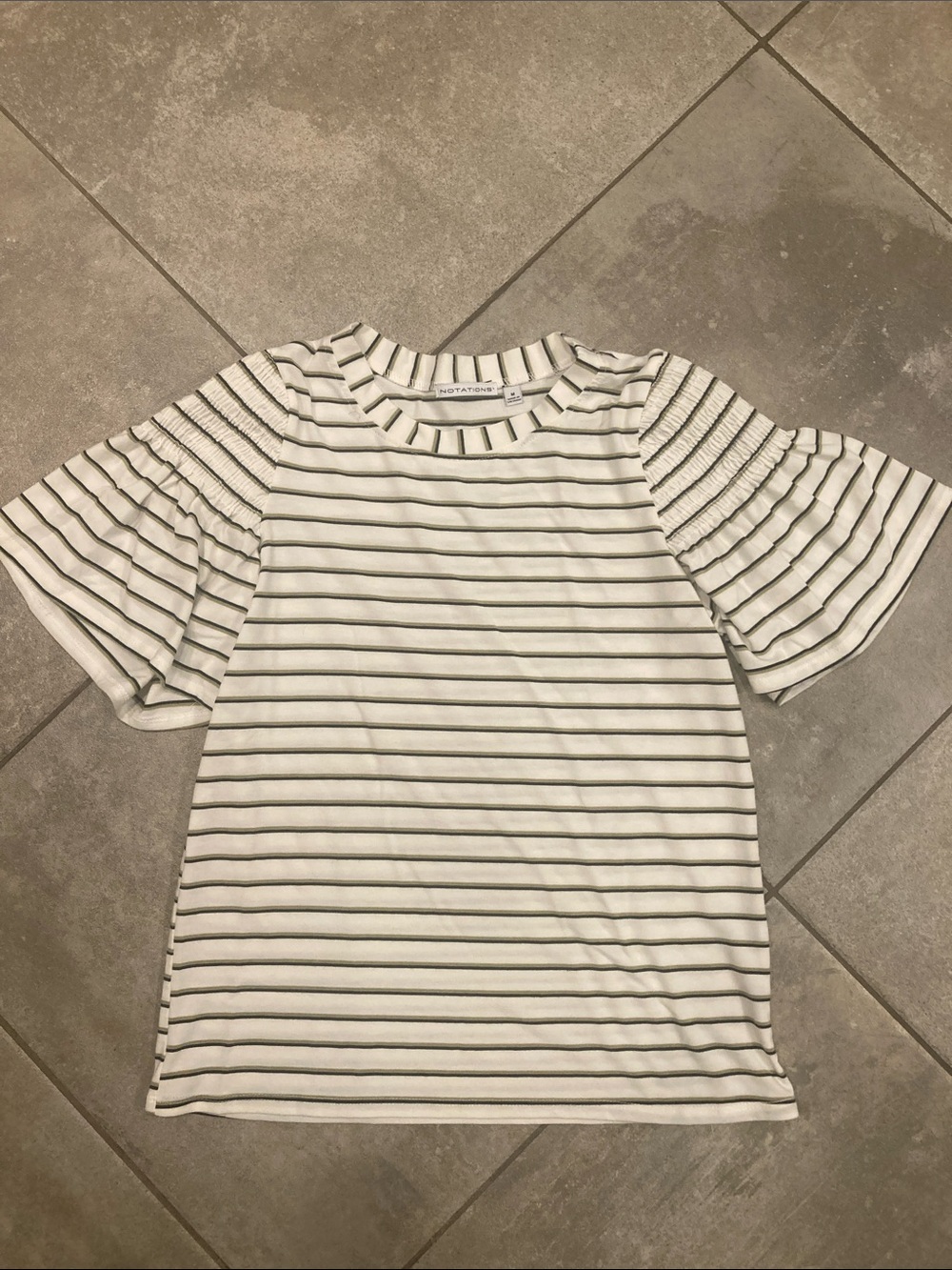 NWOT Striped Top